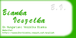 bianka veszelka business card